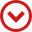 circle-down icon