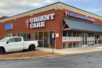 Photo of the exterior of Peachtree Immediate Care in East Cobb