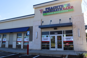 Photo of the exterior of Peachtree Immediate Care in Carrolton
