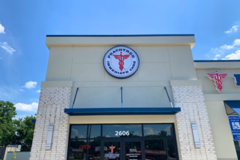 Photo of the exterior of Peachtree Immediate Care in Columbus Manchester