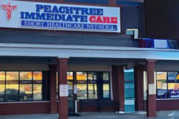 Photo of the exterior of Peachtree Immediate Care in Columbus Midtown