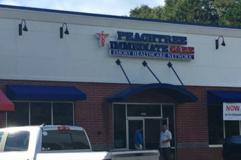 Photo of the exterior of Peachtree Immediate Care in Covington