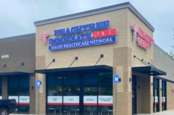 Photo of the exterior of Peachtree Immediate Care in Holly Springs - GA