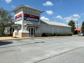 A photo of the front of the Peachtree Immediate Care Columbus East location.